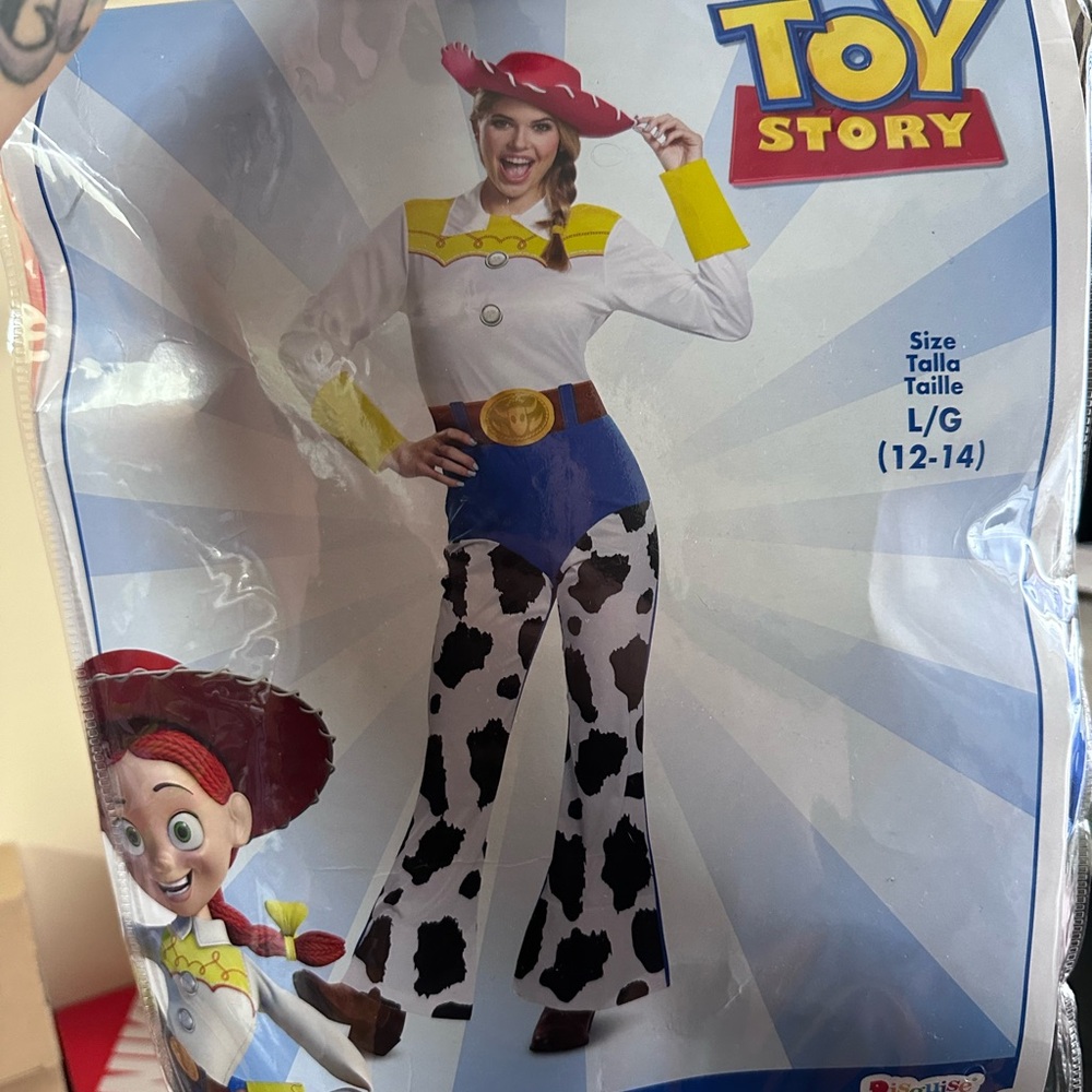 Toy Story Jessie Costume with wig and jewelry included